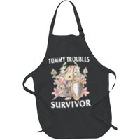 Tummy Troubles Survivor Funny Sarcastic Ibs Humor Statement Apron
