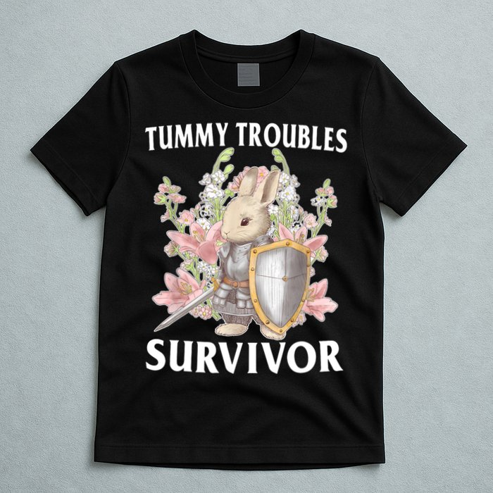 Tummy Troubles Survivor Funny Sarcastic Ibs Humor Statement T-Shirt