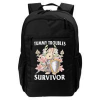 Tummy Troubles Survivor Funny Sarcastic Ibs Humor Statement Backpack