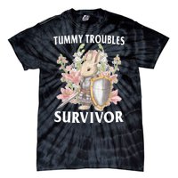 Tummy Troubles Survivor Funny Sarcastic Ibs Humor Statement Tie-Dye T-Shirt