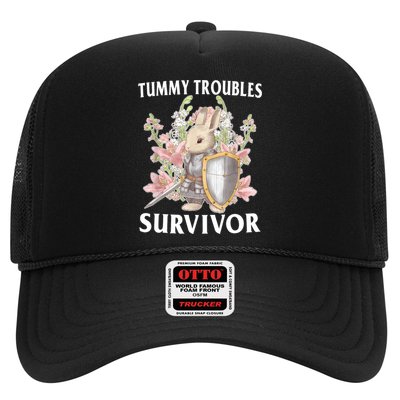 Tummy Troubles Survivor Funny Sarcastic Ibs Humor Statement Trucker Hat