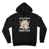 Tummy Troubles Survivor Funny Sarcastic Ibs Humor Statement Tall Hoodie