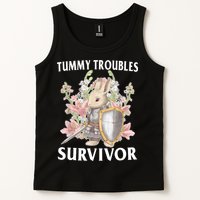 Tummy Troubles Survivor Funny Sarcastic Ibs Humor Statement Tank Top