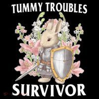 Tummy Troubles Survivor Funny Sarcastic Ibs Humor Statement Visor