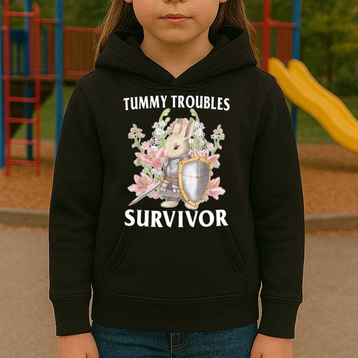 Tummy Troubles Survivor Funny Sarcastic Ibs Humor Statement Kids Hoodie