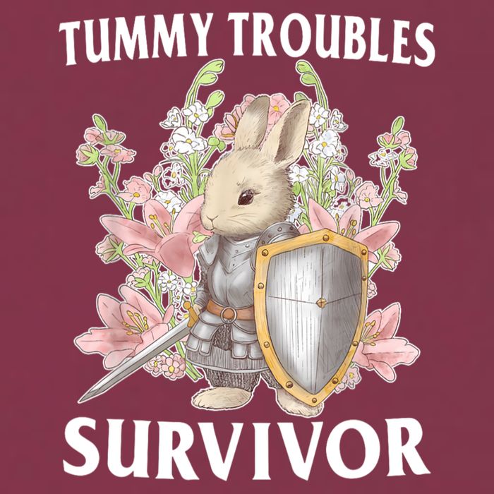 Tummy Troubles Survivor Funny Sarcastic Ibs Humor Statement 16oz Travel Tumbler
