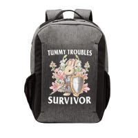 Tummy Troubles Survivor Funny Sarcastic Ibs Humor Statement Vector Backpack