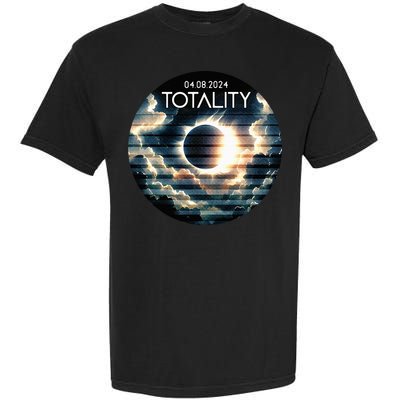 Totality Total Solar Eclipse 2024 Garment-Dyed Heavyweight T-Shirt