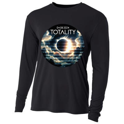 Totality Total Solar Eclipse 2024 Cooling Performance Long Sleeve Crew