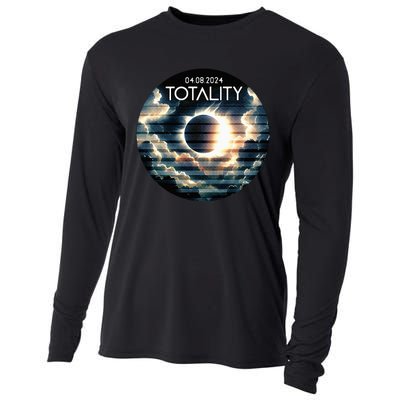 Totality Total Solar Eclipse 2024 Cooling Performance Long Sleeve Crew