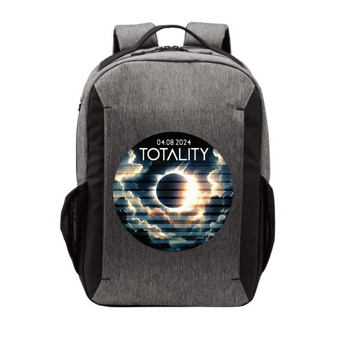 Totality Total Solar Eclipse 2024 Vector Backpack