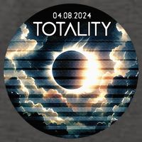 Totality Total Solar Eclipse 2024 Vector Backpack