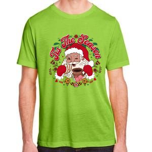 Tis The Season Santa Mexican Christmas Adult ChromaSoft Performance T-Shirt