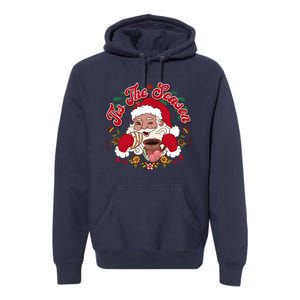 Tis The Season Santa Mexican Christmas Premium Hoodie