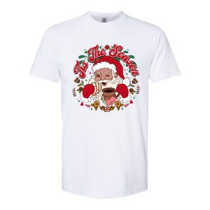 Tis The Season Santa Mexican Christmas Softstyle CVC T-Shirt