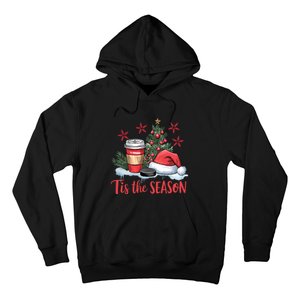 Tis The Season Christmas Holiday Coffee Lover Hoodie