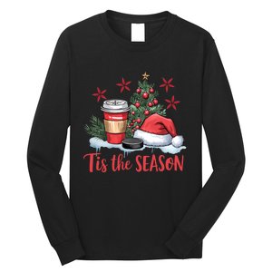 Tis The Season Christmas Holiday Coffee Lover Long Sleeve Shirt