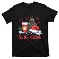 Tis The Season Christmas Holiday Coffee Lover T-Shirt