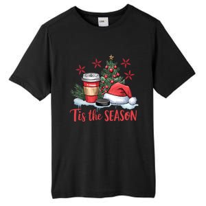 Tis The Season Christmas Holiday Coffee Lover Tall Fusion ChromaSoft Performance T-Shirt