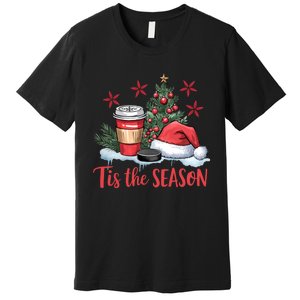 Tis The Season Christmas Holiday Coffee Lover Premium T-Shirt