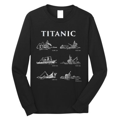 Titanic Titanic Sinking Titanic History Titanic Long Sleeve Shirt