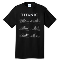 Titanic Titanic Sinking Titanic History Titanic Tall T-Shirt