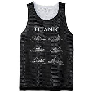 Titanic Titanic Sinking Titanic History Titanic Mesh Reversible Basketball Jersey Tank