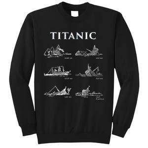 Titanic Titanic Sinking Titanic History Titanic Tall Sweatshirt