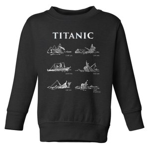 Titanic Titanic Sinking Titanic History Titanic Toddler Sweatshirt