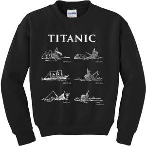 Titanic Titanic Sinking Titanic History Titanic Kids Sweatshirt