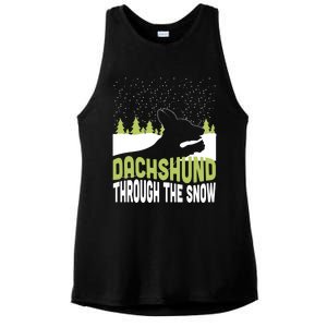 Through The Snow Gift Ladies PosiCharge Tri-Blend Wicking Tank