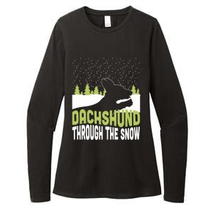 Through The Snow Gift Womens CVC Long Sleeve Shirt