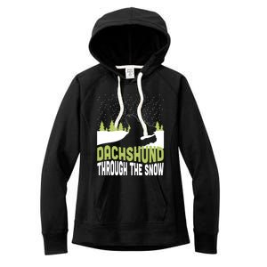 Through The Snow Gift Women's Fleece Hoodie