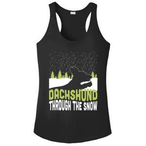 Through The Snow Gift Ladies PosiCharge Competitor Racerback Tank