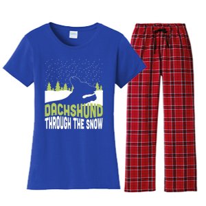 Through The Snow Gift Women's Flannel Pajama Set