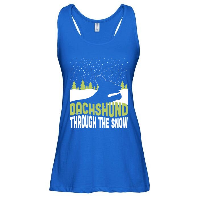 Through The Snow Gift Ladies Essential Flowy Tank