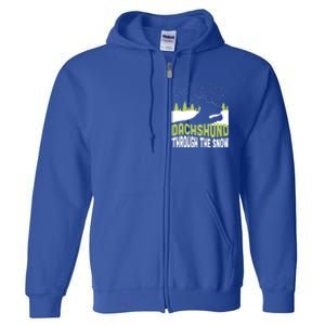 Through The Snow Gift Full Zip Hoodie