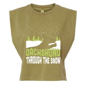 Through The Snow Gift Garment-Dyed Women's Muscle Tee