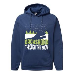 Through The Snow Gift Performance Fleece Hoodie