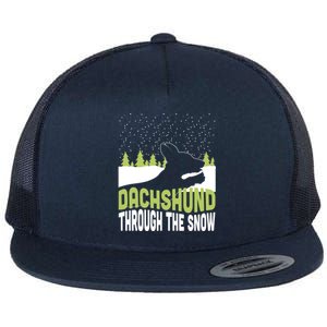 Through The Snow Gift Flat Bill Trucker Hat