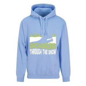 Through The Snow Gift Unisex Surf Hoodie