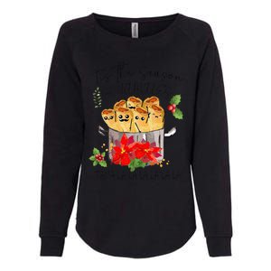 Tis The Season For Tamales Funny Mexican Christmas  Womens California Wash Sweatshirt