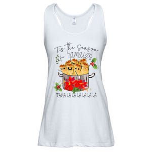 Tis The Season For Tamales Funny Mexican Christmas  Ladies Essential Flowy Tank