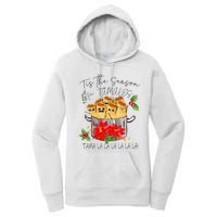 Tis The Season For Tamales Funny Mexican Christmas  Women's Pullover Hoodie