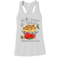 Tis The Season For Tamales Funny Mexican Christmas  Women's Racerback Tank