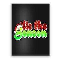 Tis The Season Santa Christmas Lover Retro Poster