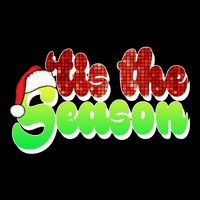Tis The Season Santa Christmas Lover Retro Poster