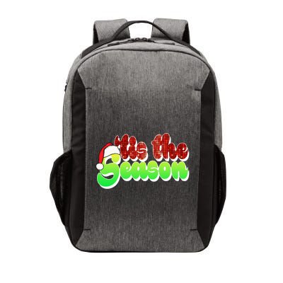 Tis The Season Santa Christmas Lover Retro Vector Backpack