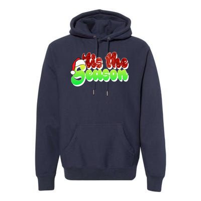 Tis The Season Santa Christmas Lover Retro Premium Hoodie