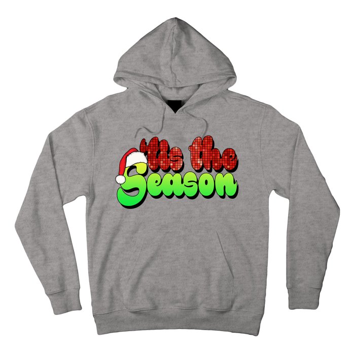 Tis The Season Santa Christmas Lover Retro Hoodie